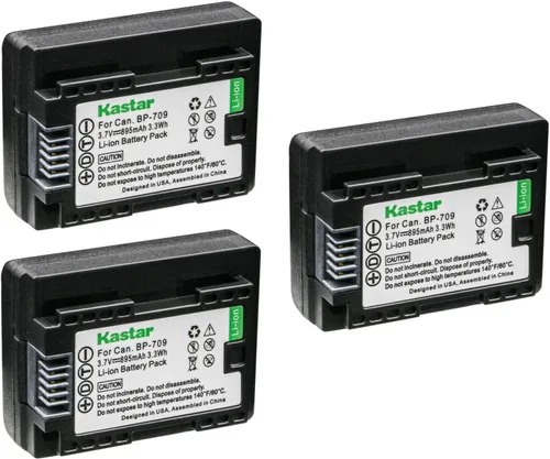 Vista 5 de Kastar Batería BP-709 de repuesto para Canon LEGRIA HF M56 HFM56, LEGRIA HF M66 HFM66, LEGRIA HF M68 HFM68, LEGRIA HF M76 HFM76, LEGRIA HF M78
