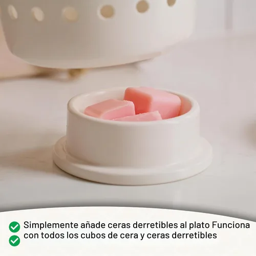 Vista 3 de Candle Warmers Calentador de iluminación de toldo Chelsea Lantern: úsalo con cualquier cera derretida