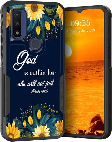 Vista 172 de para Moto G Play 4G 2024, funda de dos capas híbrida resistente y a prueba de golpes, PC duro + silicona suave protectora para Motorola Moto G Play