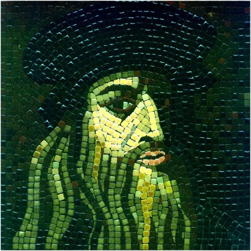 Vista 22 de Crea una verdadera obra de arte de mosaico con nuestro kit de hazlo tú mismo, acuario cuadrado de 7 pulgadas (18 cm)