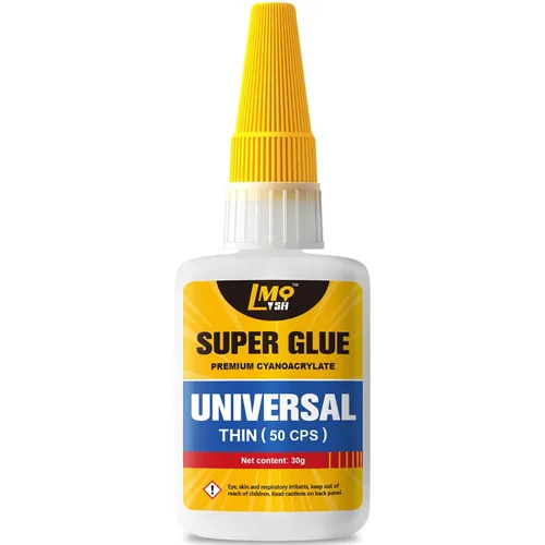 Vista 10 de Superpegamento Grueso CA Transparente de 30 Gramos (1.06 oz), Superpegamento de Cianoacrilato Instantáneo de Servicio Pesado para Plástico Cerámica