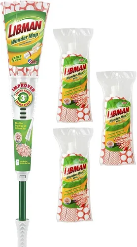 Vista 2 de Libman Kit de fregona y repuestos Wonder Mop Head Replacement
