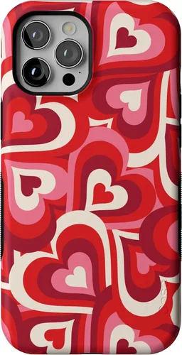 Vista 56 de Casely Funda para iPhone 12 Pro Max Always Vibing Retro Diseño protector audaz Diseño compatible con MagSafe
