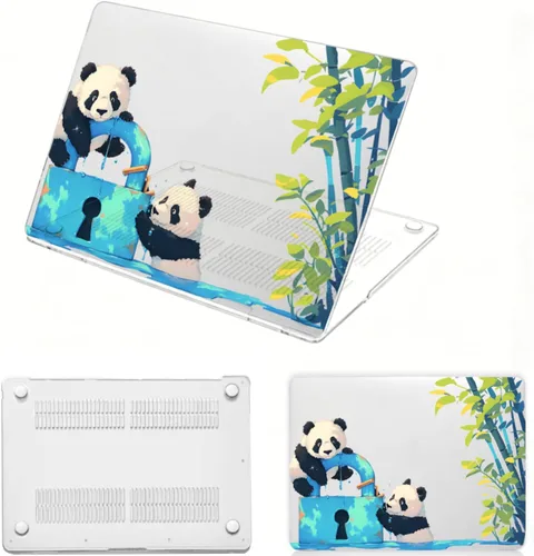 Vista 10 de Funda para laptop compatible con MacBook Air de 15 pulgadas, versión 2026-2023 M5 A3448 M4 A3241 A3114 M3 A2941 M2 Chip con pantalla de retina Mapa