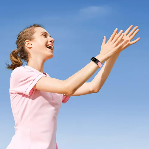 Vista 5 de TumpCez Bandas elásticas compatibles con Fitbit Charge 2, correa de repuesto ajustable elástica de nailon suave Solo Loop para Fitbit Charge 2