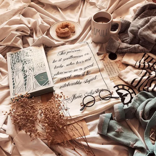 Vista 3 de Jane Austen Quote Toalla de Té (Parte 1)