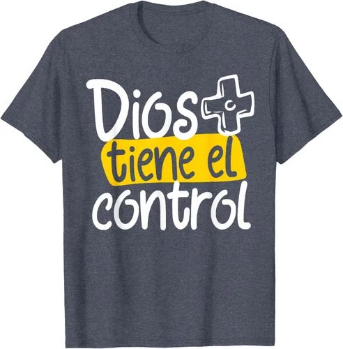 Vista 53 de Regalo Cristiano En Español Christian Spanish Dios Tiene Con Camiseta, Negro