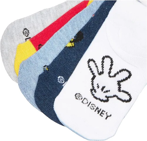 Vista 3 de Disney baby-boys Mickey Mouse 5 Pack Shorty Socks