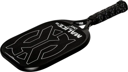 Vista 7 de Onix Malice 16 Open Throat Composite Pickleball Paddle with Carbon Fiber Power Frame Performance Power and Control Patented Thermofused Technology