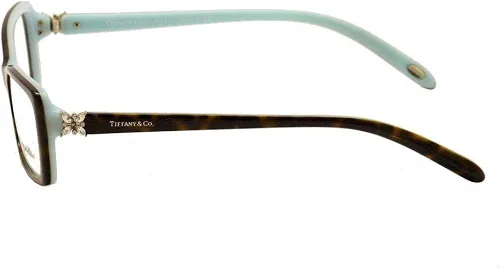 Vista 4 de Tiffany & Co. TF2091B - 8134 - Marco para gafas de color Havanaazul, 2.087in