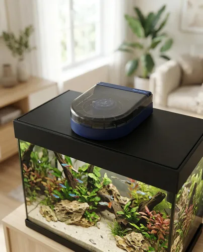 Vista 9 de Alimentador de peces para acuario Fish Mate F14