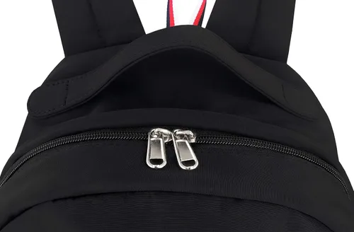 Vista 7 de Roffatide Anime - Mochila de una pieza de nailon negro para libros, bolsa escolar con estampado Luffy, Una pieza a, Classic