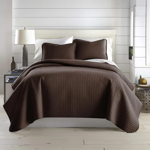 Vista 14 de Southshore Fine Living, Inc. Juego de edredón individual XL, colcha de microfibra acolchada, juego de edredón individual con funda de almohada, ropa