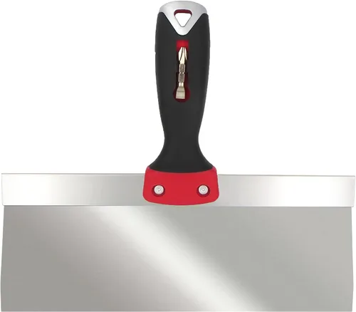 Vista 4 de ALLWAY STKB8 Cuchillo de acero inoxidable de agarre suave con extremo de martillo y punta de destornillador, 8 pulgadas Agarre ergonómico, extremo