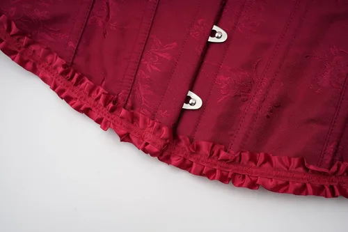 Vista 21 de SZIVYSHI Corsé para mujer, lencería moldeadora, body con cintura de encaje