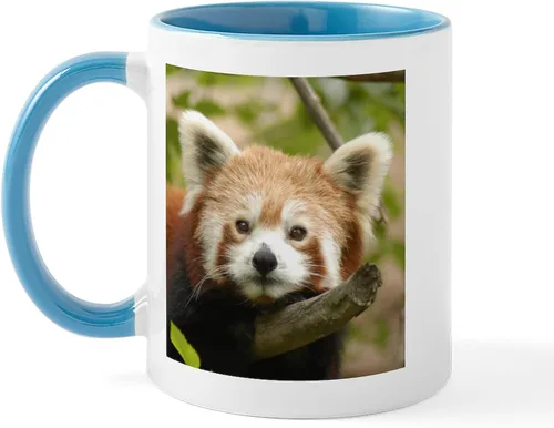 Vista 53 de CafePress Turtle And Panda - Taza de café de cerámica de 11 oz (11.0 fl oz)