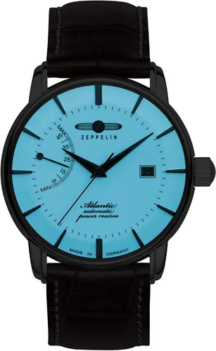 Vista 3 de Zeppelin relojes para hombre 8462-5 Atlantic Automatik Powerreserve, Moderno