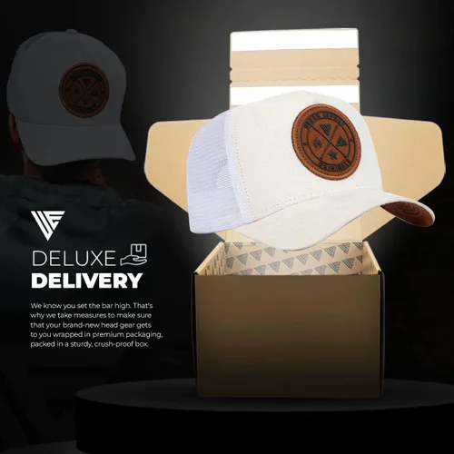 Vista 82 de Urban Effort Gorra trasera de malla, para hombres y mujeres, gorra de béisbol de 5 paneles, gran cierre a presión para caza y senderismo
