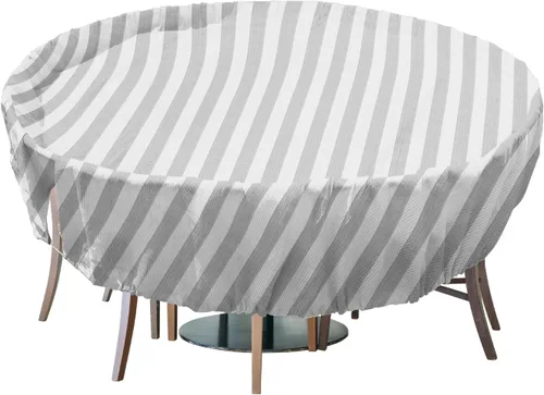 Vista 37 de Fundas para muebles de patio, impermeables, resistentes a los rayos UV, resistentes a los rayos UV, para exteriores, mesa redonda y rectangular