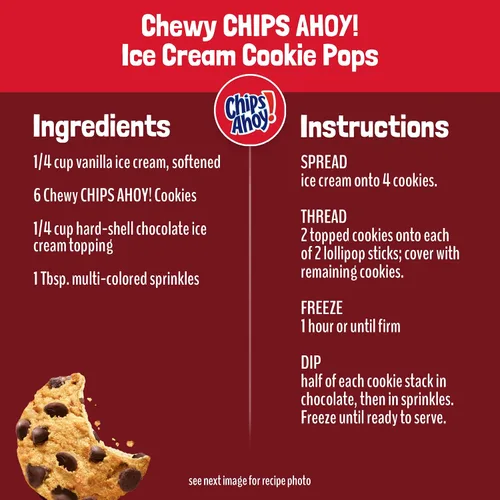 Vista 13 de CHIPS AHOY. Paquete original de galletas y galletas masticables, tamaño familiar, 3 paquetes