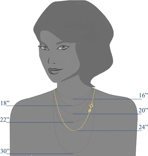 Vista 7 de Jewelry Affairs Collar de cadena de cuerda de oro amarillo de 10 quilates, 0.024 in