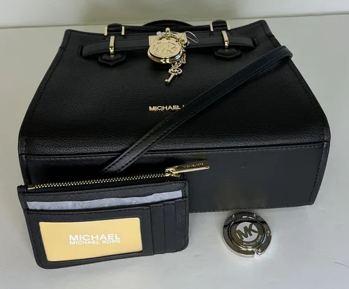 Vista 4 de Michael Kors MICHAEL Michael Kors Hamilton SM - Bolsa con gancho para monedero SM TZ