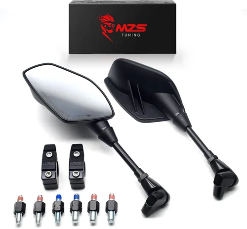 Vista 8 de MZS Espejos de Motocicleta Ajuste de Vista Trasera Compatible con EX250 EX400 CBR250R CBR300R CBR500R CBR600RR CBR 600 F4 F4I CBR900RR CBR929RR