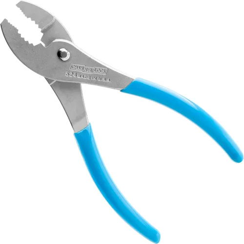 Vista 3 de Channellock 524 Alicates de Junta Deslizante Cizalla Little Champ, 4.5", Azul