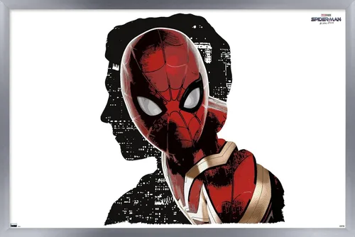 Vista 11 de Trends International Marvel Spider-Man: No Way Home - Póster de pared de espacio negativo, 14.725 x 22.375 pulgadas, versión enmarcada de madera