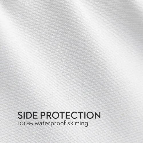 Vista 3 de SLEEP TITE FIVE SIDED IceTech cubre colchón impermeable - Protección superior y lateral con tecnología de refrigeración