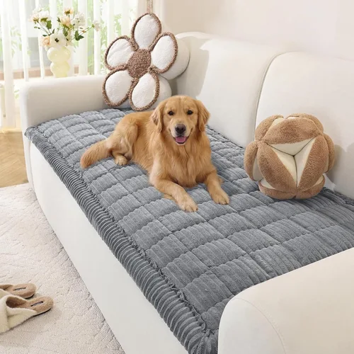 Vista 19 de OstepDecor Funda de sofá para perros, funda de sofá lavable antideslizante para mascotas, funda de sofá suave para sofá, sofá biplaza y seccional