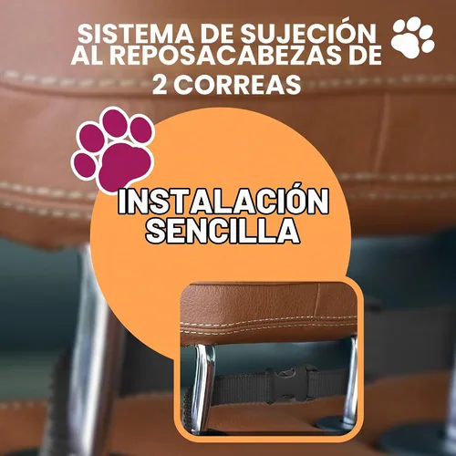 Vista 3 de Active Pets Forro de carga para perros, funda antideslizante duradera para asiento de vehículo, protege contra la suciedad y el pelaje, forro
