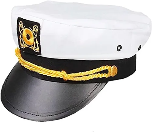 Vista 4 de EFORLED Bata de seda roja y pantalones negros, sombrero de capitán, accesorios de disfraz de Halloween para adultos