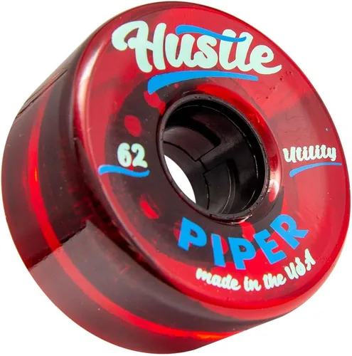Vista 5 de Piper Hustle - Ruedas para patines cuádruples para interiores y exteriores
