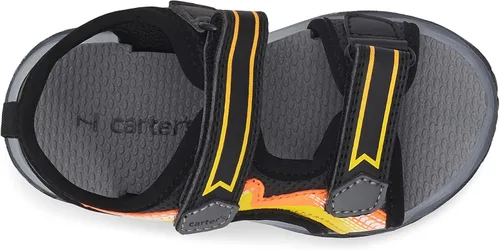 Vista 5 de carter's Sandalia Tim para niño, color negro, 6 niño pequeño, Negro