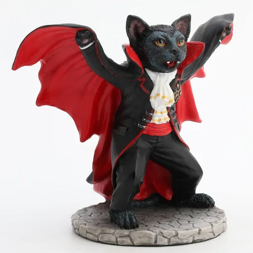 Vista 3 de Veronese Design Count Catcula Pose - Figura coleccionable de animales pintados a mano