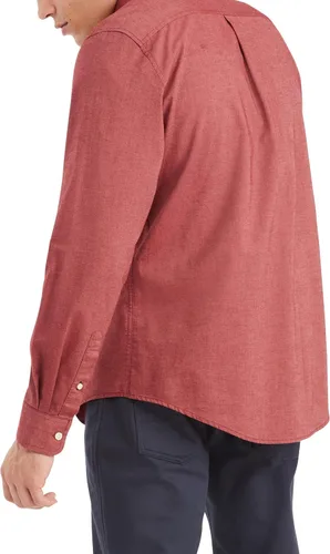 Vista 2 de Tommy Hilfiger - Camisa Oxford elástica de manga larga con botones para hombre, ajuste regular