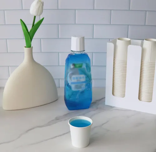 Vista 3 de CantaGreen Vasos resistentes de 3 oz, taza de baño de papel blanco de 300