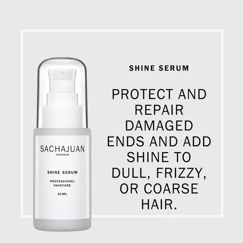 Vista 6 de SACHAJUAN Shine Serum Suero ligero para cabello rizado y opaco Suaviza las cutículas, reduce la apariencia de las puntas abiertas y aumenta