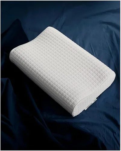 Vista 6 de Almohada ergonómica para dormir, almohada cervical para aliviar el dolor para el cuello, almohada ergonómica para dormir acogedor, almohadas