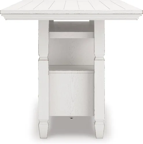 Vista 13 de Signature Design By Ashley Robbinsdale - Mesa de comedor de 72 pulgadas de altura de mostrador con almacenamiento de isla de cocina, sólidos