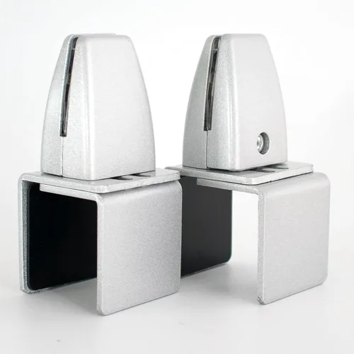 Vista 9 de Soporte de abrazadera de protección contra estornudos, 4 piezas, base de protección para encimeras, soporte de partición de aluminio resistente
