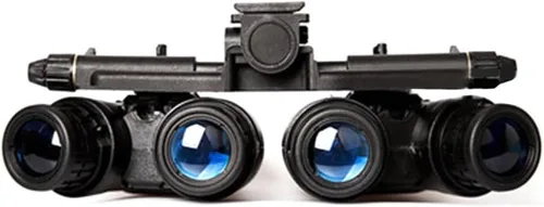 Vista 2 de Aetheria Gafas de visión nocturna para caza táctica Cosplay GPNVG18 Casco Mount Set-Four-Tube Binocular
