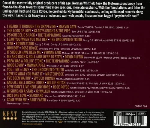 Vista 2 de Psychedelic Soul Produced By Norman Whitfield Various