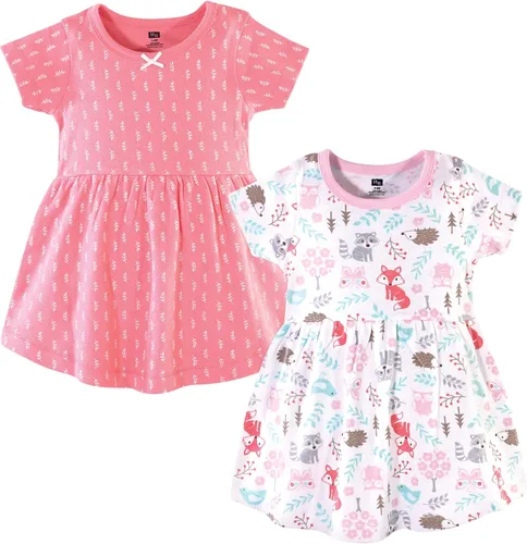 Vista 19 de Hudson Baby Vestidos de algodón para niña Bosque encantado