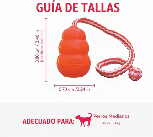 Vista 3 de KONG - Aqua - Juguete flotante para jugar en el agua - para perros medianos