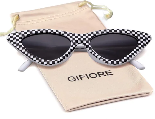Vista 6 de Gifiore - Lentes de sol para mujer, diseño retro vintage