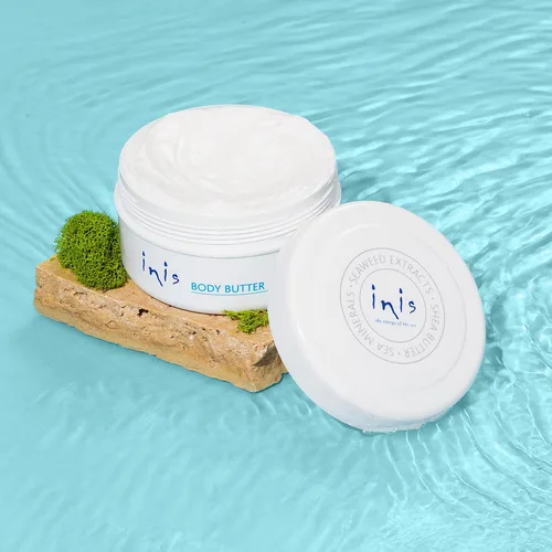 Vista 3 de Inis the Energy of the Sea Crema corporal rejuvenecedora - Crema corporal perfumada para mujeres y hombres - Hidratante de manteca de karité