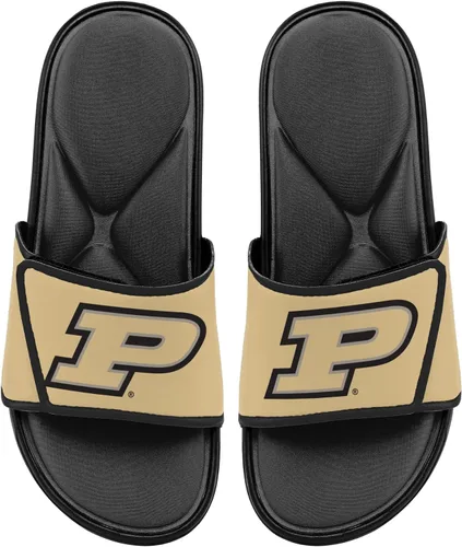 Vista 229 de FOCO Sandalias deportivas de espuma para ducha con logotipo de equipo universitario de la NCAA para hombre