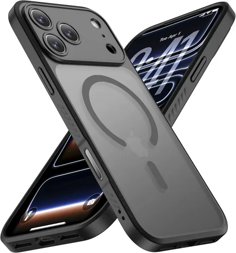 Vista 8 de CellEver Funda magnética fuerte para iPhone 15 Pro [protección de cámara] [prueba de caídas de grado militar] [compatible con MagSafe] Funda delgada